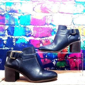 SARTO Frank Sarto - Ankle boot, block heel, approx. 2.5”, black, leather Size 7